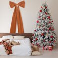 thumbnail image 4 of 20 x 71 Inches Christmas Extra Large Velvet Bows Christmas Tree Topper Decor Giant Xmas Tree Toppers Bows for Home Wreath Wall Backdrop Birthday Wedding Party Decorations, 4 of 7