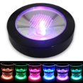 thumbnail image 1 of Cheers LED Luminous Cup Coaster Induction Round Flash Advertising Bar Ktv Party Club, 1 of 2