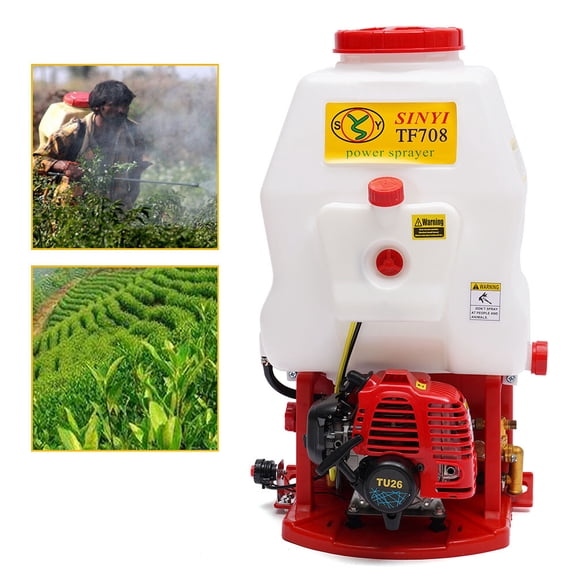 DENEST Petrol Garden Weed Sprayer Multifunction Backpack Fertilizing Watering Farm 20L