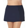 thumbnail image 3 of Swim Solutions NAVY Plus Size Swim Skirt, US 20W, 3 of 6