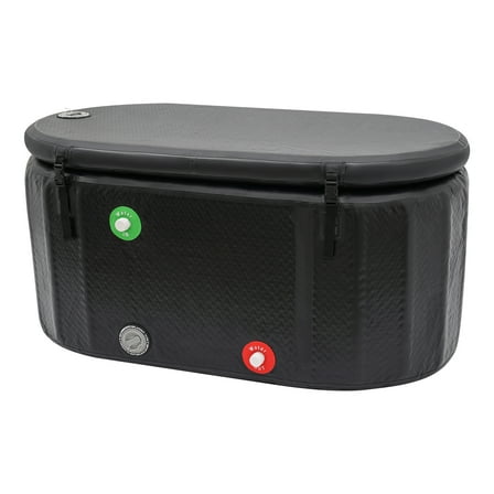 Wildnix Inflatable Ice Bath Tub for Athletes, 275L Capacity, Quick Setup, Premium PVC Construction with Inflation Pump and Carrying Bag