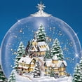 thumbnail image 3 of Globo de Nieve Aldea Thomas Kinkade de The Bradford Exchange: Luces, Música y Movimiento, 3 of 5