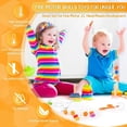 thumbnail image 4 of Kids Learning Education Fine Motor Skill Toys Primary Science Jumbo Test Tubes with Stand Dropper Funnel Measure Spoon Children, 4 of 5