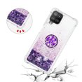 thumbnail image 5 of Funda para Samsung Galaxy A22 4G con Brillo Líquido Flotante, Purpurina, Parachoques y Anillo Giratorio Soporte, 5 of 5