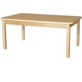 thumbnail image 4 of Wood Designs  36 ft. x 60 in. Rectangle High Pressure - Laminate Table with Hardwood Legs- 22 in., 4 of 7