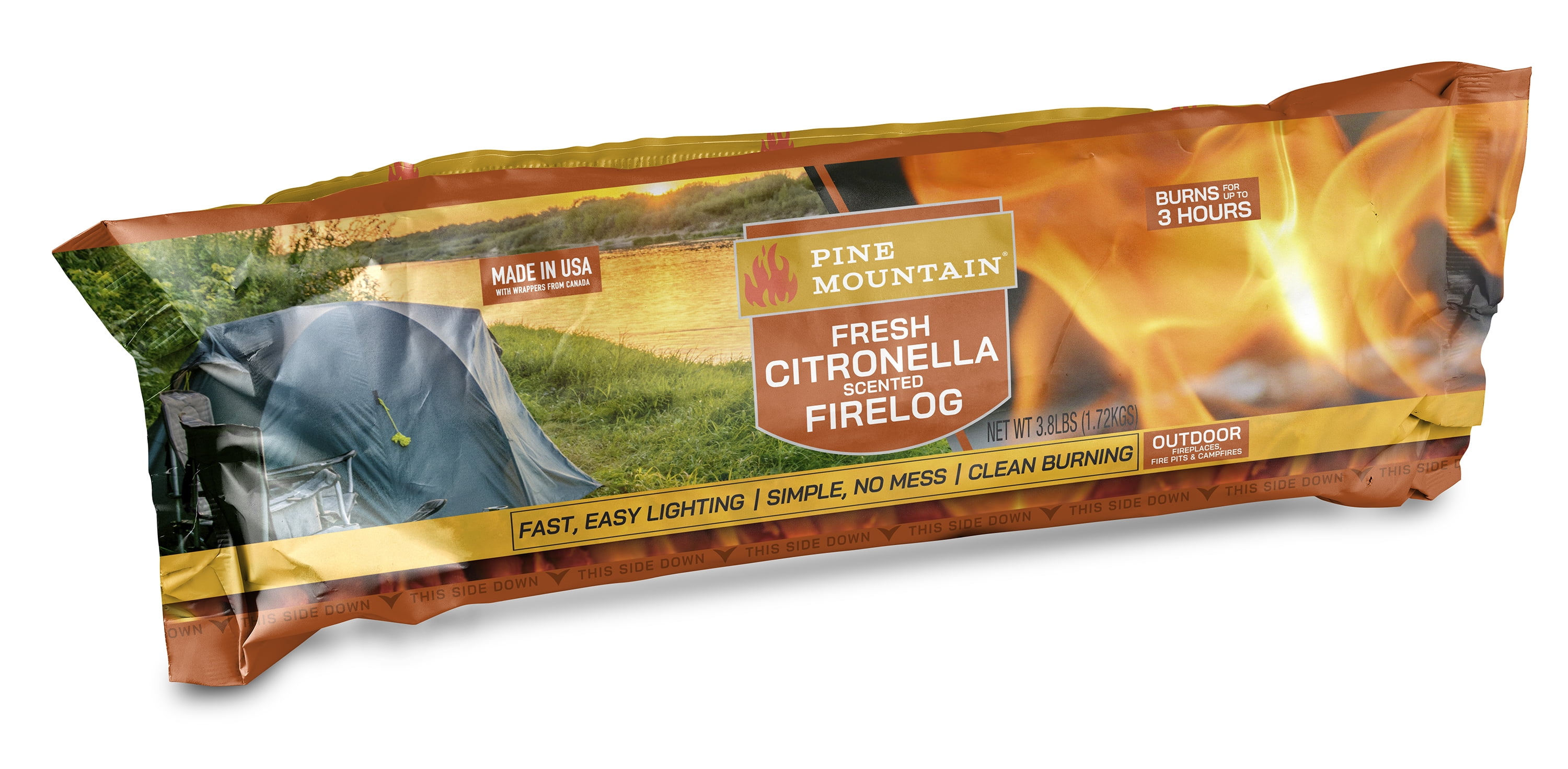 Pine Mountain Citronella Scented Firelog