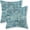 Teal, variant on Halloween Pillow Covers 16x16 inch Set of 2 Happy Halloween White Ghost Decor Pink Pillow Covers Happy Halloween Sofa Bed Outdoor Car Decoration TH-14B16