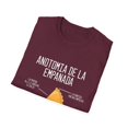 thumbnail image 4 of Novelty Empanada Sandwiches Spread Sayings Spanish Cuisine Humorous Breads Lover Foodie Street Food Empadana Unisex Softstyle T-Shirt, 4 of 4