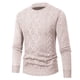 thumbnail image 1 of pstuiky camisas de manga larga para hombre, Suéter informal de moda para hombre, color liso, manga larga, cuello redondo. camisetas de hombre xl, 1 of 8