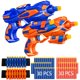 thumbnail image 1 of Paquete de 2 pistolas Blaster Guns Wordot con 60 dardos de espuma blanda y 2 pulseras, 1 of 6