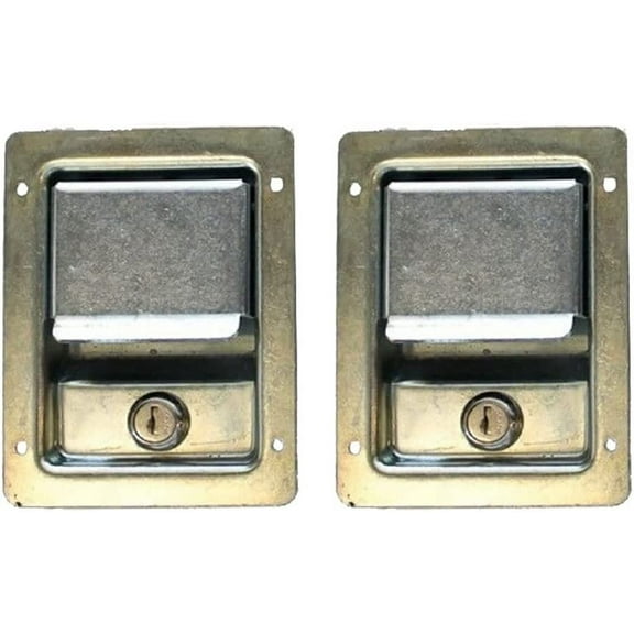 Unpainted Door Handle (2)Pair, Fits all Military Humvee, Single Locking