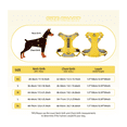 thumbnail image 3 of Pechera Arnés De Seguridad Para Perro  Malubero AMARILLO talla XL, 3 of 5