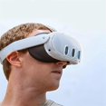 thumbnail image 3 of For Meta Quest 3 Headset Q 3 Host Crystal Case Lens Cover Tempered Film Rocker Cap Strong Protection VR Accessories, 3 of 5