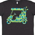 thumbnail image 4 of Inktastic Golf Cart with Argyle Pattern T-Shirt, 4 of 5