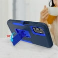 thumbnail image 5 of NIFFPD Samsung Galaxy A13 5G Case, Heavy Duty Shockproof Phone Case with Kickstand Support Car Mount Dark blue&Blue, 5 of 6