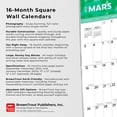 thumbnail image 2 of Gros caracteres | 2023 12x24 Inch Square Wall Calendar, 2 of 8