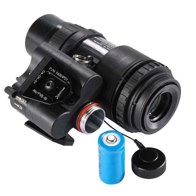 Head Mounted Infrared Outdoor Night Vision Device Monocular Helmet NVG Scope 1X Infrared Digital Camping PVS-18