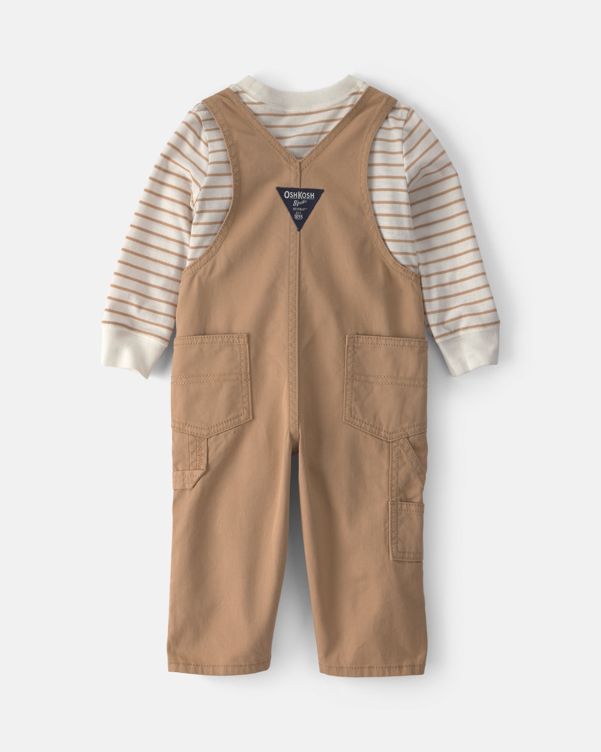 Oshkosh B'gosh Baby Overall and Top Set, 2-Piece, Sizes 3 Months - 24 Months