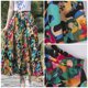 thumbnail image 2 of Mujeres Boho Floral Vintage Falda larga Tallas grandes con cintura elástica Bolsillos laterales Abanopi Falda, 2 of 7