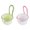 pink+green, variant on Kilougeis Under $5 2Pcs Kitchen Sink Strainer Basket, Sink Drain Strainer Self-Cleaning Faucet Hanging Filter Basket,Kitchen Sink Strainer