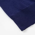 thumbnail image 5 of JWZUY Men's Solid Color Block Casual Zip V-Neck Short Sleeve Lapel Collar Blouse Tops - Cozy Summer Shirts Navy 3XL, 5 of 9