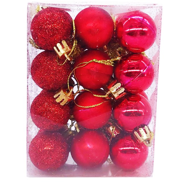 Bolas navideñas Laklulu para adornos de árbol de Navidad - Bolas colgantes para adornos de árbol de Navidad