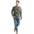 thumbnail image 5 of Mossy Oak Men's Long Sleeve Scent Control Hunting Camouflage T-Shirt, Mossy Oak Mountain Country, L, 5 of 8