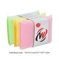 thumbnail image 3 of WNFJR Cleaning Pad, Dish Scrubbers, Multi Surface Scratch-Free Scour Sponge for Copper Cookware, Dishes and Plasticware, 3 of 4