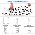 thumbnail image 6 of Shopping Bag 17.5×4.5×15in Crack Resistant Waterproof Super Large Capacity Reusable Extended Handle Can Be Carried Or One Shoulder Simple Cow-Print Pattern1_2, 6 of 8