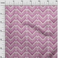 thumbnail image 3 of oneOone Viscose Chiffon Magenta Fabric Chevron Quilting Supplies Print Sewing Fabric By The Yard 42 Inch Wide, 3 of 4