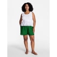 thumbnail image 2 of Time and Tru Women's Eyelet Trim Shorts, Sizes XS-XXXL, 2 of 6