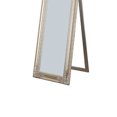 thumbnail image 2 of BenJara Cecilia Full Length Standing Mirror with Decorative Design, Black-Color:Champagne Gold,Size:71", 2 of 5
