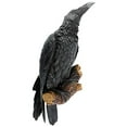 thumbnail image 1 of Design Toscano The Raven`s Perch Halloween Gothic Decor Wall Sculpture, 46 cm, Polyresin, Full Color, 1 of 6
