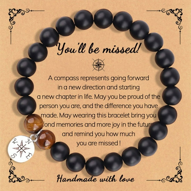 Fiudx Pulsera de Piedra Natural, Joyería de La Amistad con Cuentas de Colores, Amuleto Protector de Hematita, Accesorio para Festivales de Música, Idea de Regalo Pensativa, Recuerdo para Asistentes a
