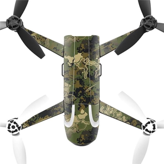 Mightyskins PABEBOP2-Viper Woodland Skin Decal Wrap for Parrot Bebop 2 Quadcopter Drone - True Timber Viper Woodland