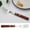 H, variant on Clearance Tableware under $5,Wooden Handle Stainless Cutlery Set Forks Spoons Flatware Set