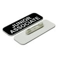 thumbnail image 2 of Junior Associate 1 x 3" Name Tag, Black (3 Pack), 2 of 2