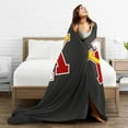 thumbnail image 5 of VMI Keydets Fleece Blanket, Very Soft Microfiber Flannel Blanket for Couch Warm and Cozy for All Seasons, 5 of 6