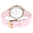 thumbnail image 5 of Titan Purple Glam It Up Pink Dial Analog with Date Silicone Strap Watch for Women, 5 of 5