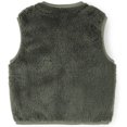 thumbnail image 6 of Faraee Baby Boys Girls Fleece Vest Zip Up Cute Bear Jackets 3 6 12 18 24 Months Fuzzy Fall Winter Warm Clothes Newborn Outwear for 2T 3T 4T Toddler Infant,Green, 6 of 9