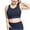 Dark Blue, variant on hotojiny Sports Bras for Women Large Bust Longline Yoga Workout Bras Medium Support Plus Size Running Athletic Bra