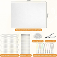 thumbnail image 2 of 245 PCS Shrink Plastic Sheets Kit,Shrink Paper Keychain Kit,Shrinking Paper Set 25 Sheets Shrinky Papers,Hole Punch, 2 of 6