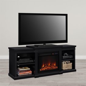 Real Flame Hudson Electric Fireplace Espresso Walmart Com