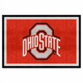 thumbnail image 2 of FANMATS 6265 NCAA Ohio State University Buckeyes Nylon Face 5X8 Plush Rug, 2 of 4