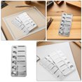 thumbnail image 3 of PAMINGONO 3Pcs Compact Metal Paint Mixing Tray for Precise Color Blending in Painting, 3 of 8
