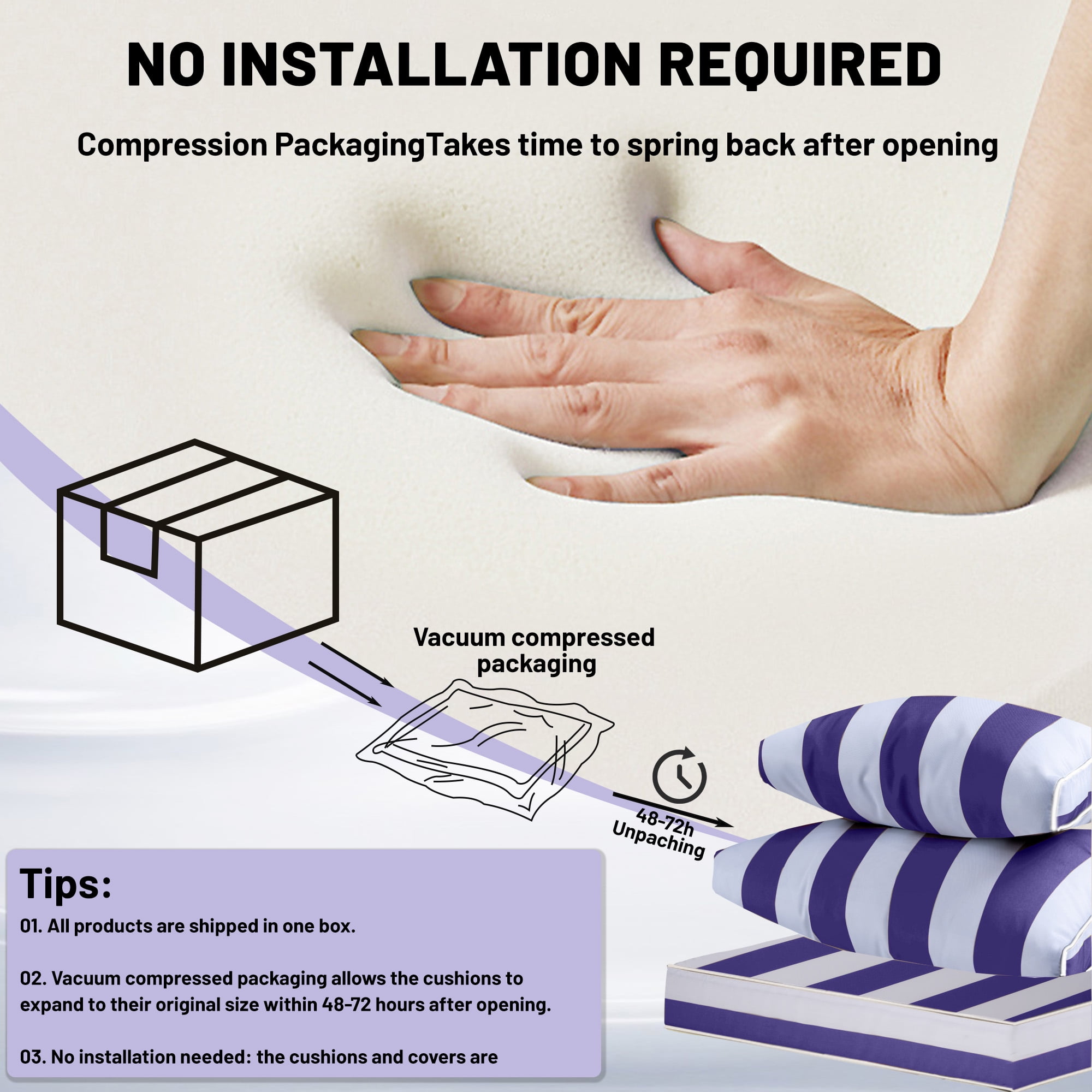 14 Piece Outdoor Replacement Cushions for Patio Furniture, Water-Repellent Outdoor Sectional Cushions for 6 Seat Sectional Patio Conversation Sets, Patio Sofa Cushions for Outdoor Couch