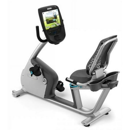 Precor RBK 885 Recumbent Bike with P82 Console