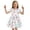 Z09-Multicolour, variant on MUXiin Dresses for Girls 10-12 Flower Flutter Ruffled A-Line Flowy Dresses Casual Flower Girl Dress Toddler