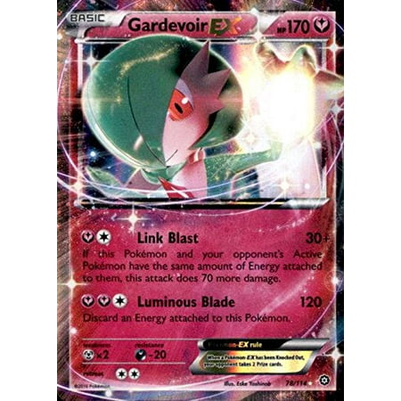 Pokemon Gardevoir Ex 78114 Xy Steam Siege Holo