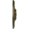 thumbnail image 4 of Ekena Millwork 11 3/4"OD x 3/8"P Stockport Ceiling Medallion, Hand-Painted Brass, 4 of 6